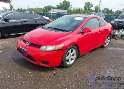 2006 Honda Civic Ex из США, поврежденный, VIN 2HGFG12866H582769